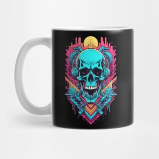 Mecha Robot Skull Mug